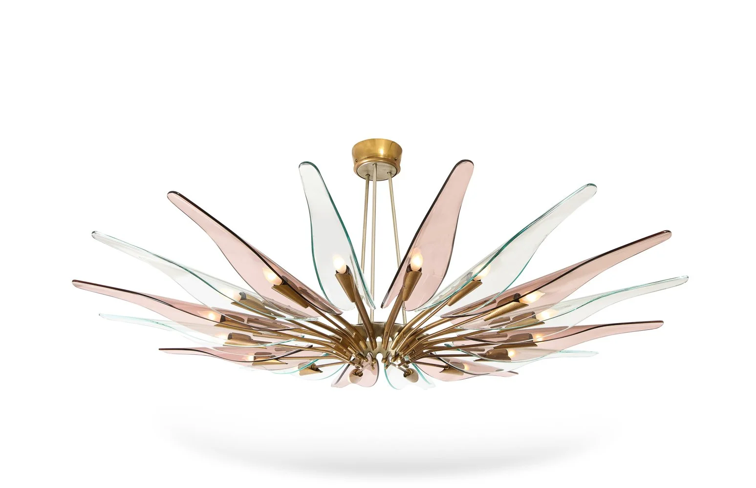 Dahlia Chandelier by Max Ingrand for Fontana Arte