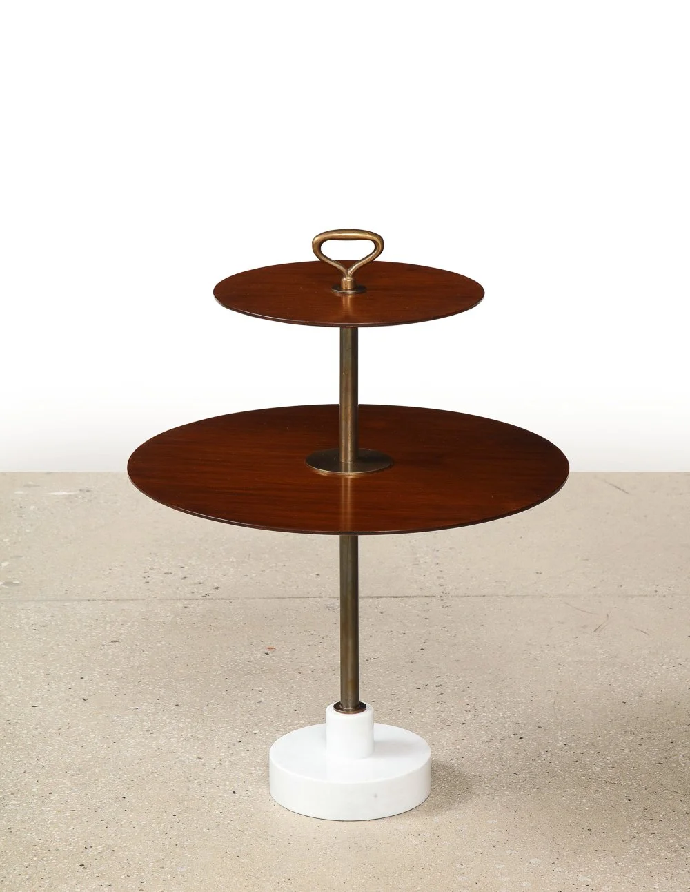 Rare 2-Tier Side Table by Corrado Corradi Dell 'Acqua &amp; Ignazio Gardella for Auzcena