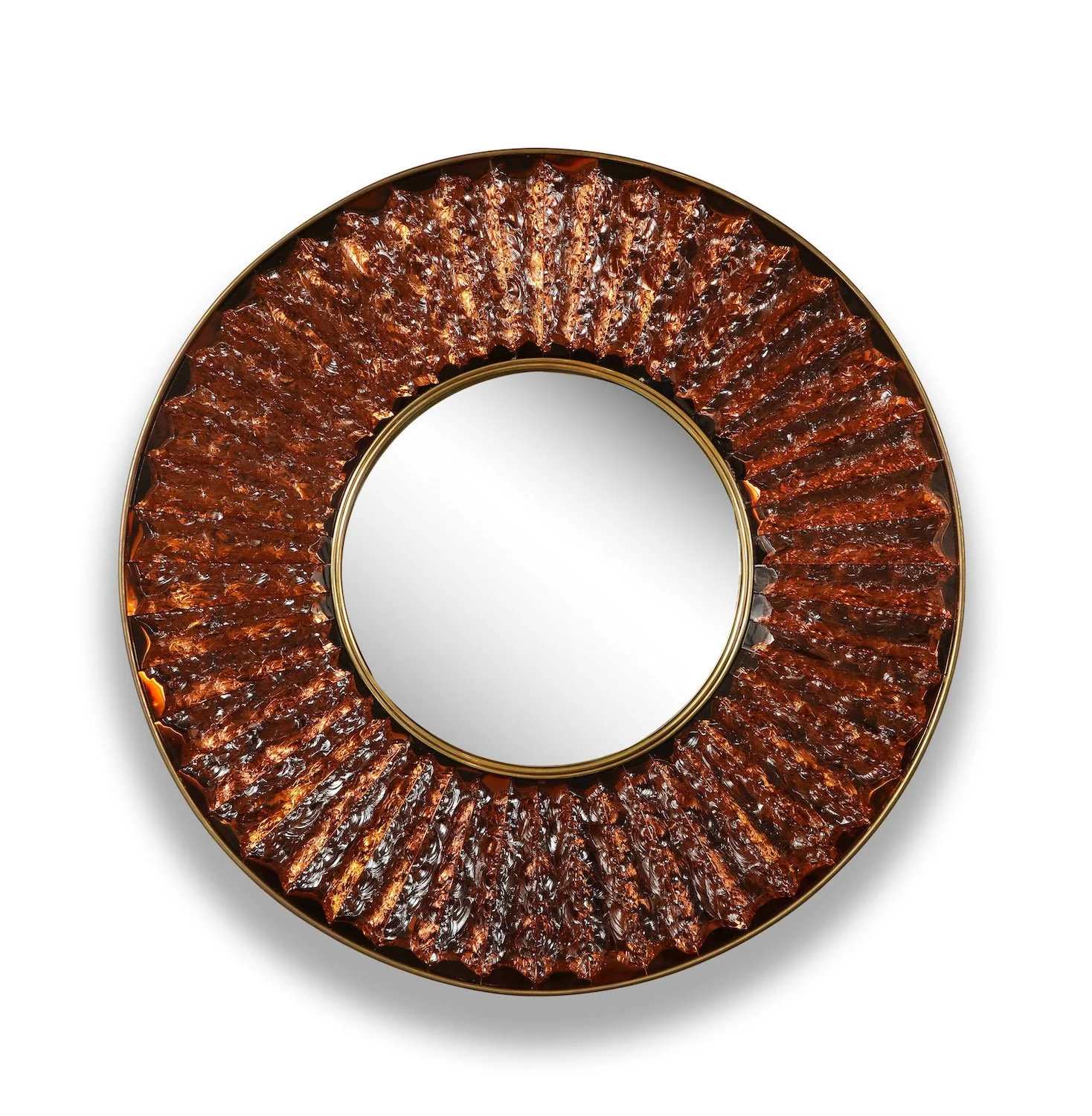 Studio-Built Circular Mirror by Ghiró Studio