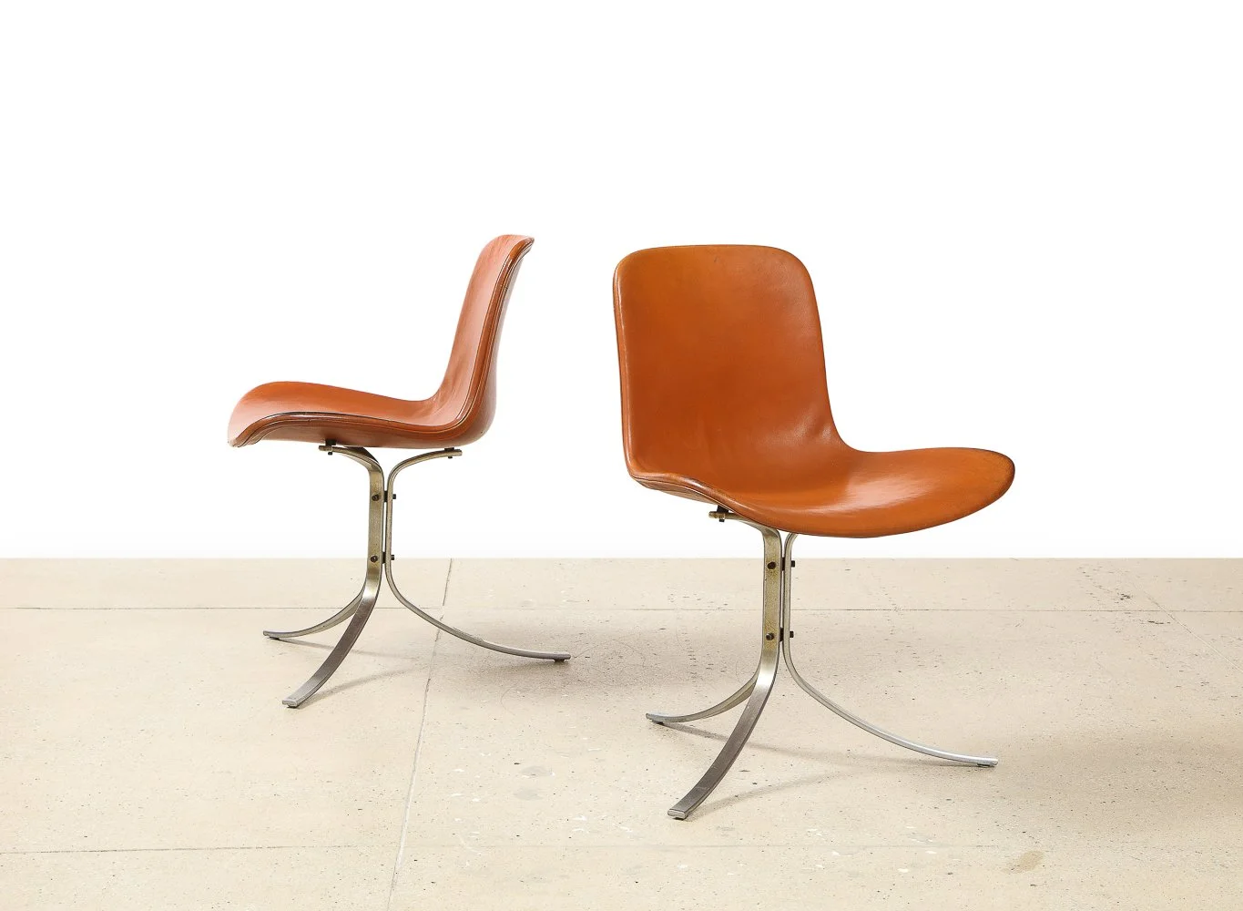 Set of 6 PK9 Chairs by Poul Kjaerholm