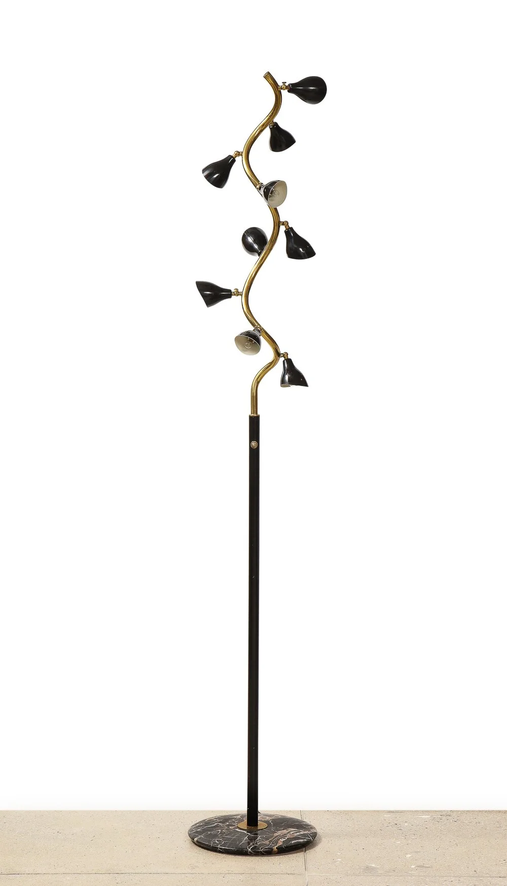 Model 1044 Floor Lamp by Gino Sarfatti for Arteluce