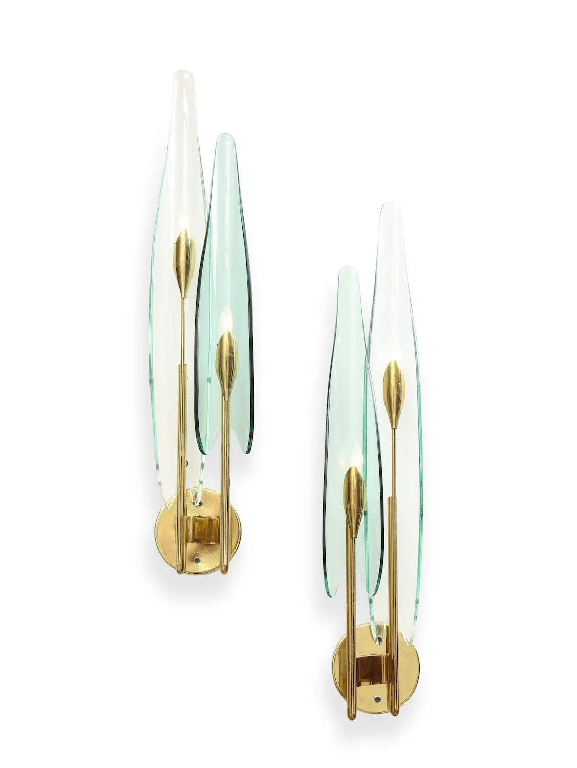 Dahlia Sconces by Max Ingrand for Fontana Arte