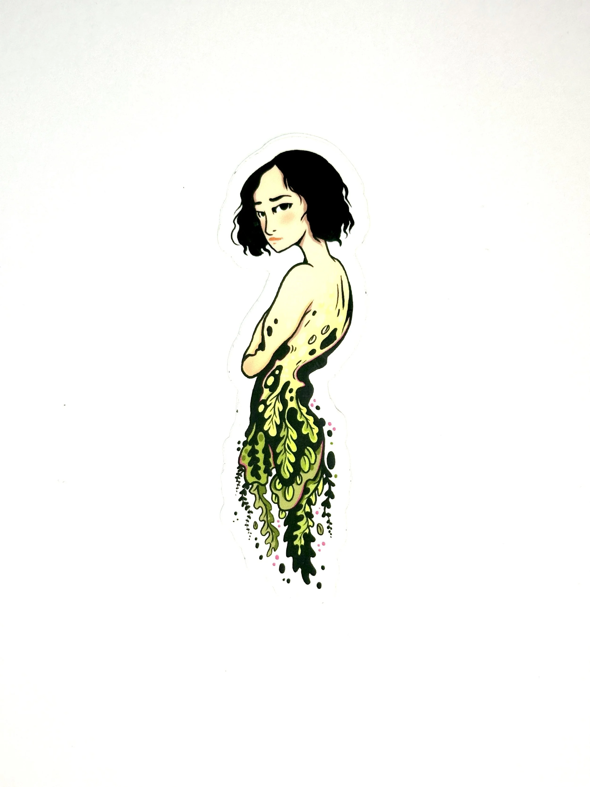Plant Girl Sticker