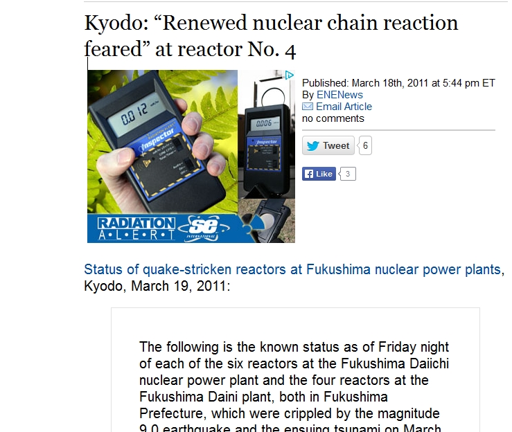 Kyodo “Renewed nuclear chain reaction feared” at reactor No. 4.jpg