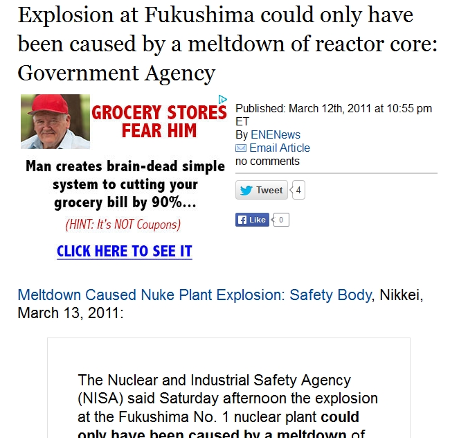 1 Explosion at Fukushima could only have been caused by a meltdown of reactor core Government Agency.jpg