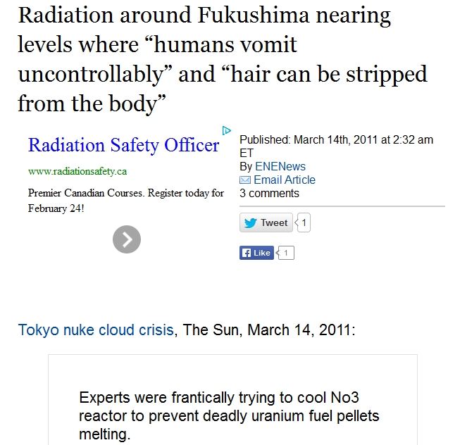 2 Radiation around Fukushima nearing levels where “humans vomit uncontrollably” and “hair can be stripped from the body.jpg