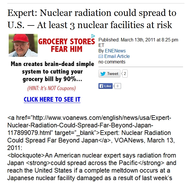 2a Expert Nuclear radiation could spread to U.S. — At least 3 nuclear facilities at risk.jpg