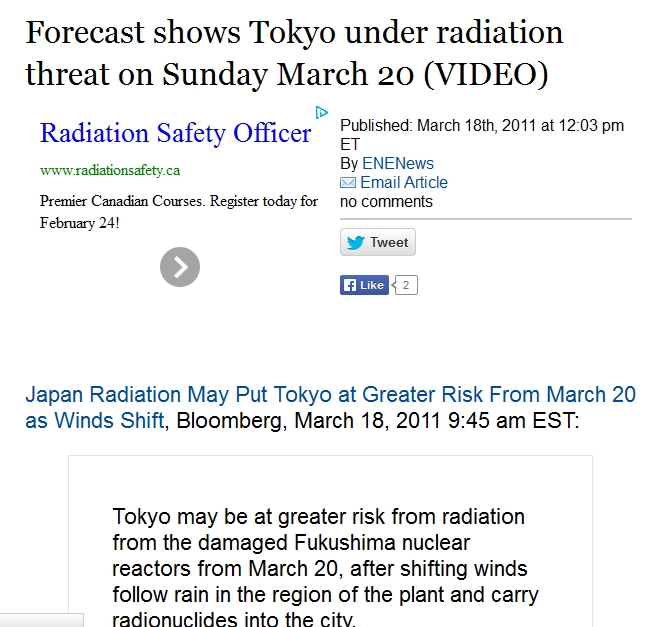 2s Forecast shows Tokyo under radiation threat on Sunday March 20 (VIDEO).jpg