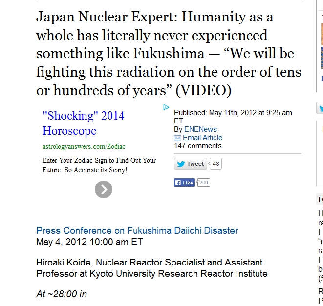 Japan Nuclear Expert Humanity as a whole has literally never experienced something like Fukushima.jpg