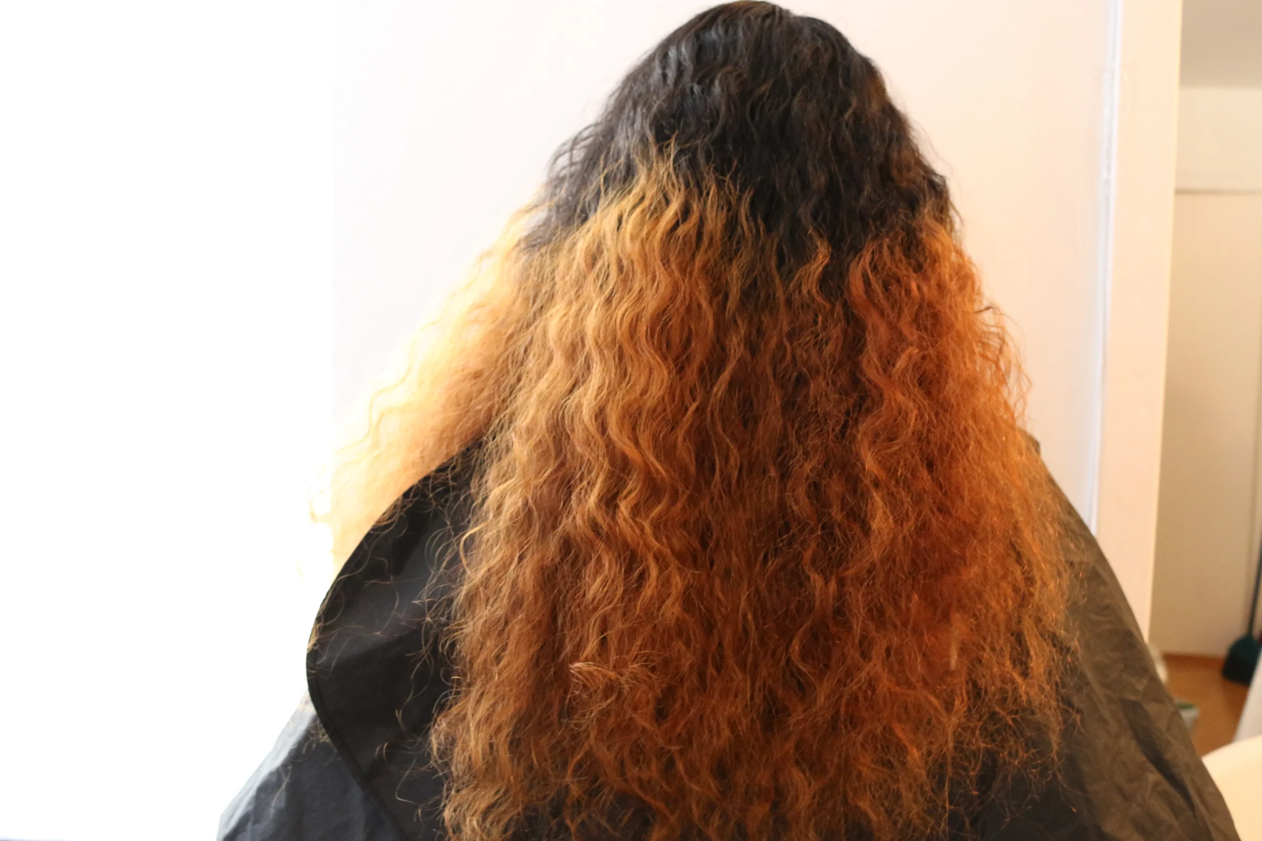 Before colour and cut