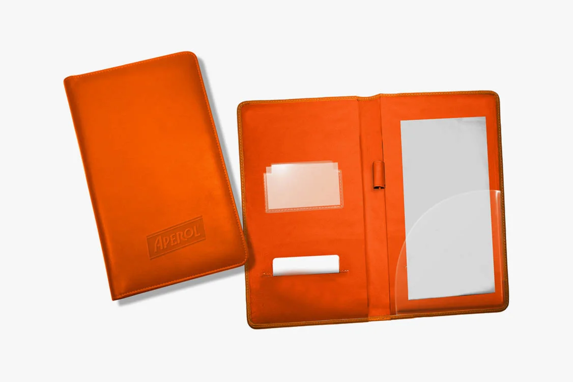 Aperol Spritz Bill Folder