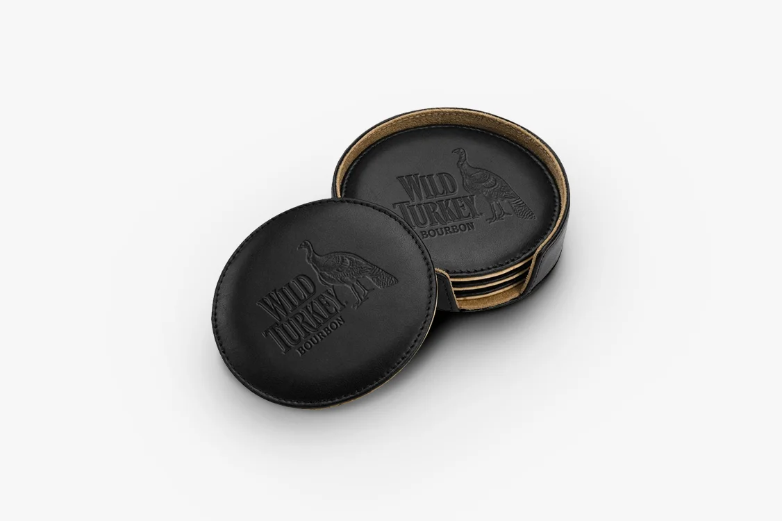 Wild Turkey Leather Coaster.jpg