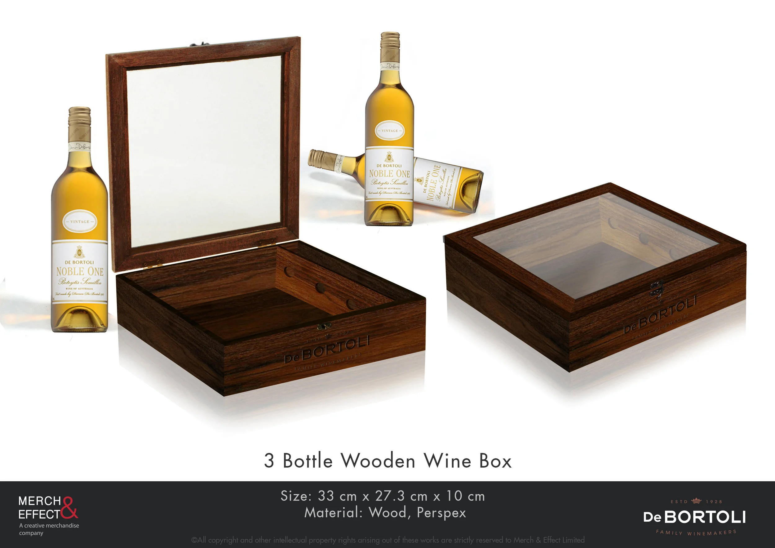 De Bortoli  3 Bottle Wooden Wine Box.jpg