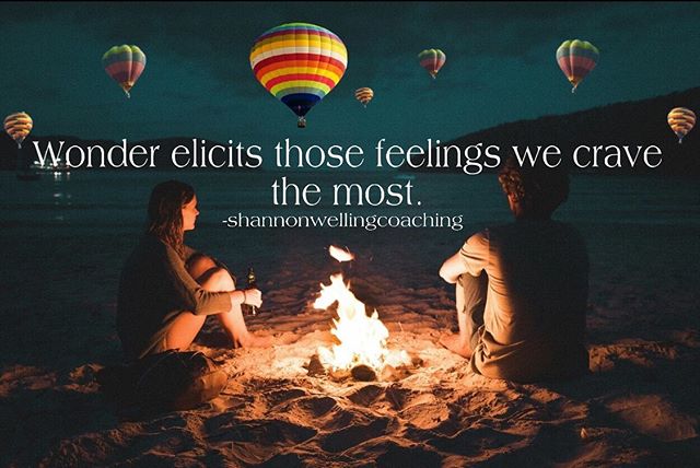 Connecting with our ability to #wonder invites the capacity for curiosity, appreciation, trust and love. It can provide a path towards empathy and space for connection with others and our selves!
&bull;
Remember when you and your partner wondered tog