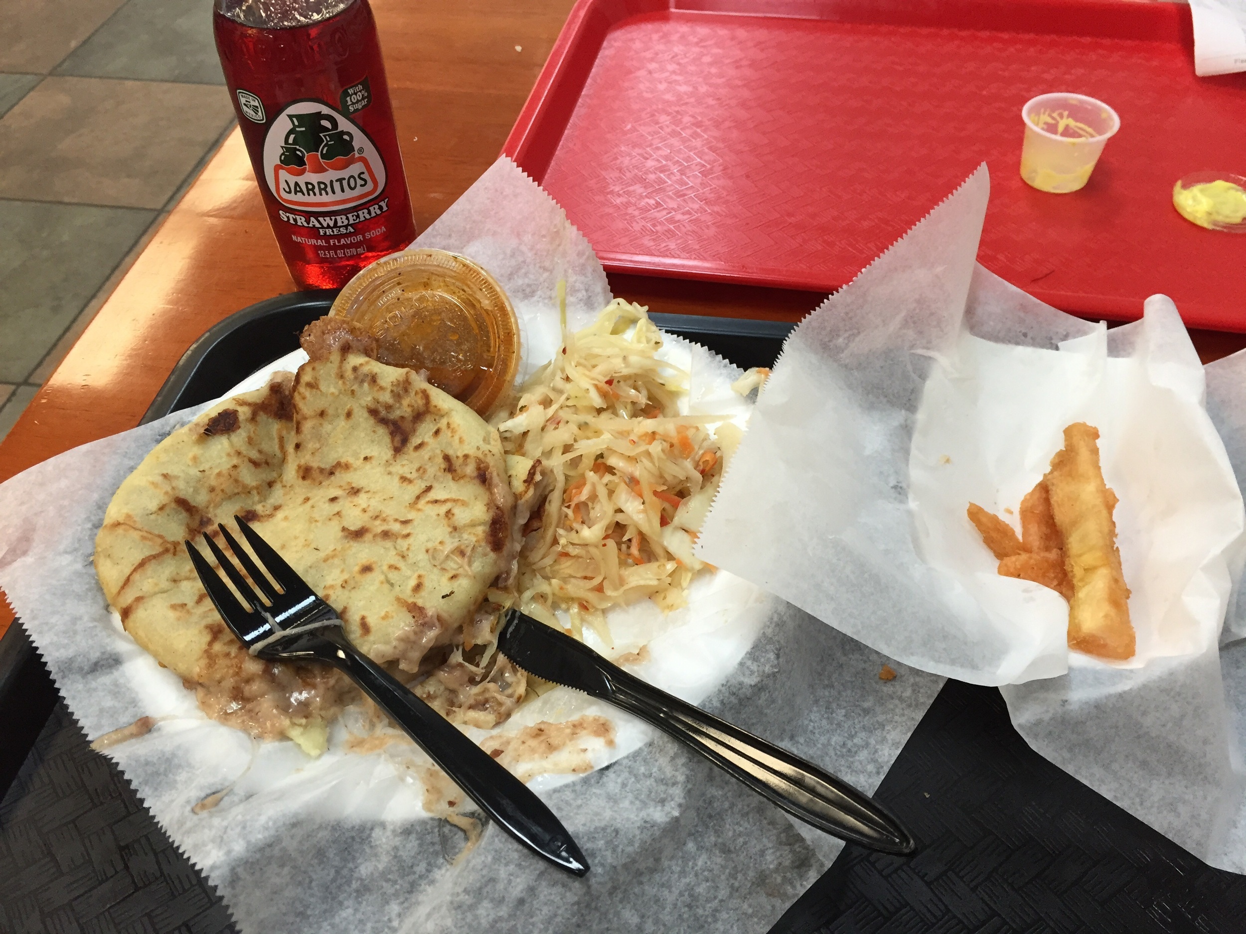 With a side of fried yuca and strawberry soda? Yes please.
