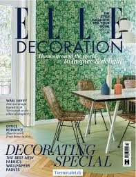 Elle Decoration Magazine. April 2018