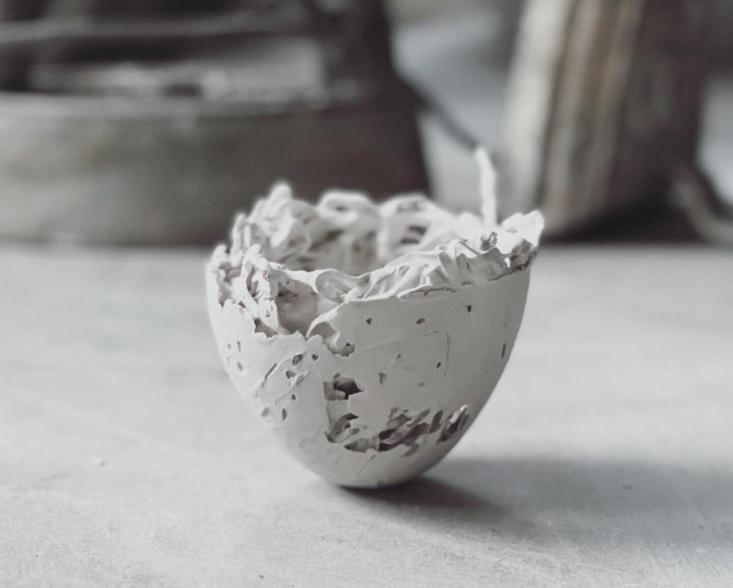 NEST

Erosion&bull;Fragility&bull;Decay&bull;Precariousness&bull;
Resilience&bull;Finding balance&bull;Sense of place&bull; Materials&bull;

#wip #experimenting  #exploring #ideas #concepts #clay #paper #haptictacit