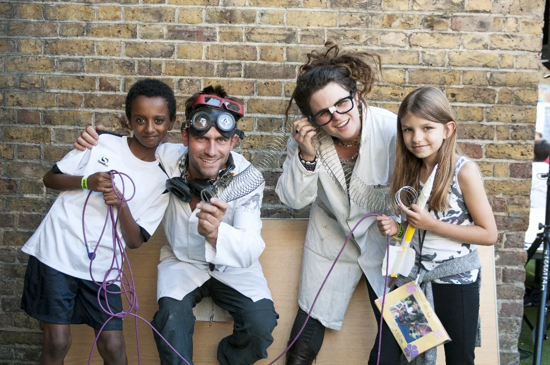 Special guest inspirators and 3D at the fourth STEAM Co . Day at St Saviour's 