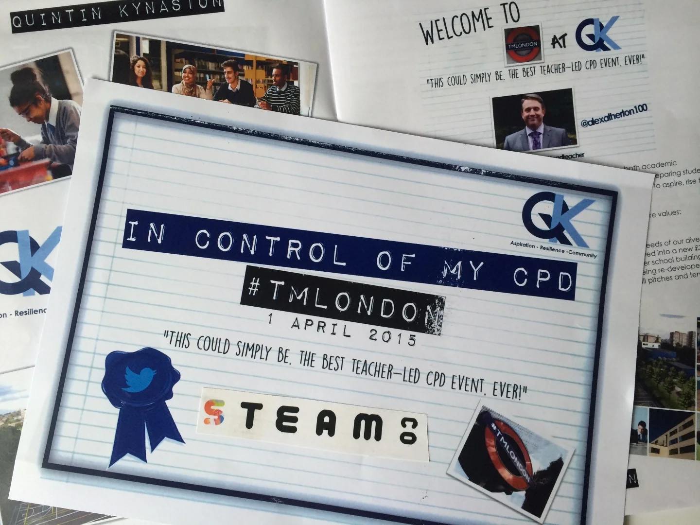 Holidaying with 243 teachers – a very special day. 