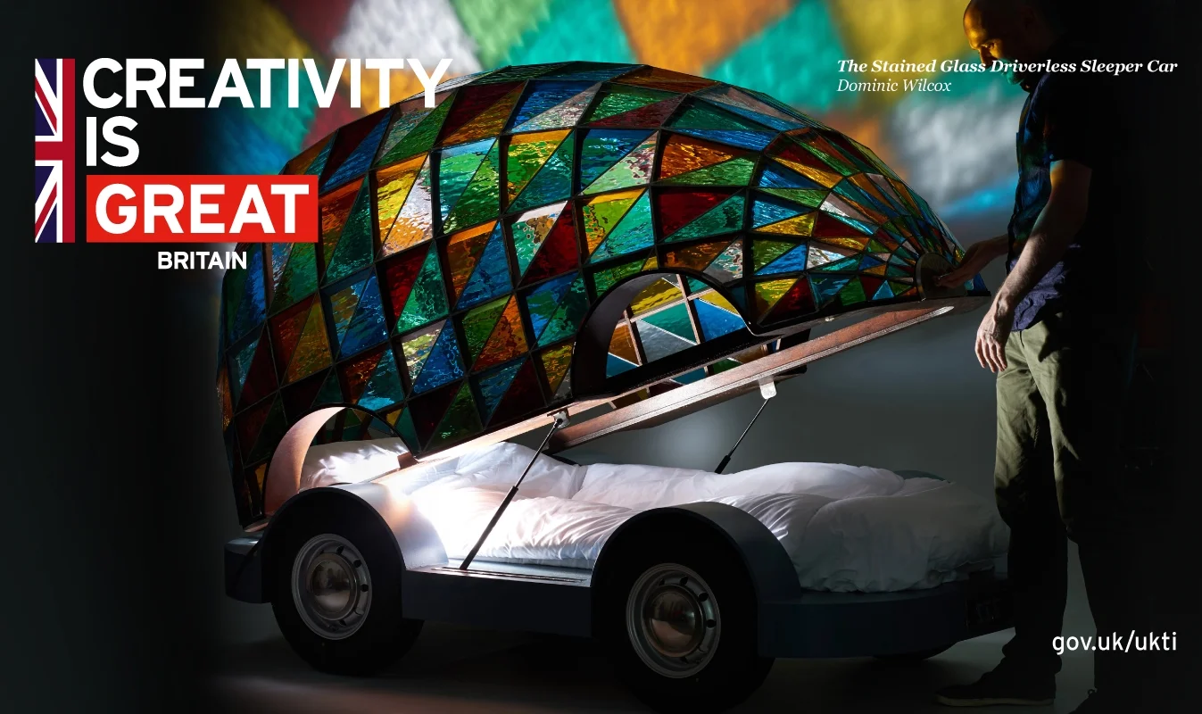 Inspirator flies a flag for CREATIVITY is GREAT Britain