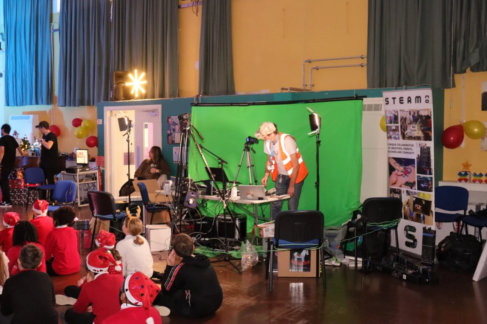 SCOAHP FriDay Green Screen Setup (3).JPG