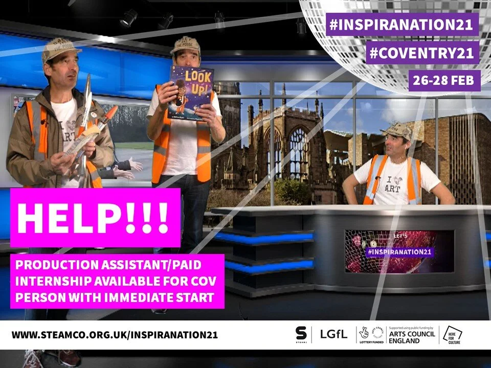 HELP WANTED FOR #COVENTRY21