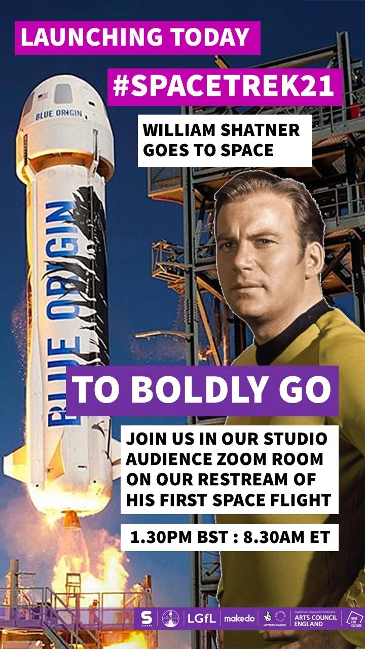 #SPACETREK21 - TO BOLDLY GO