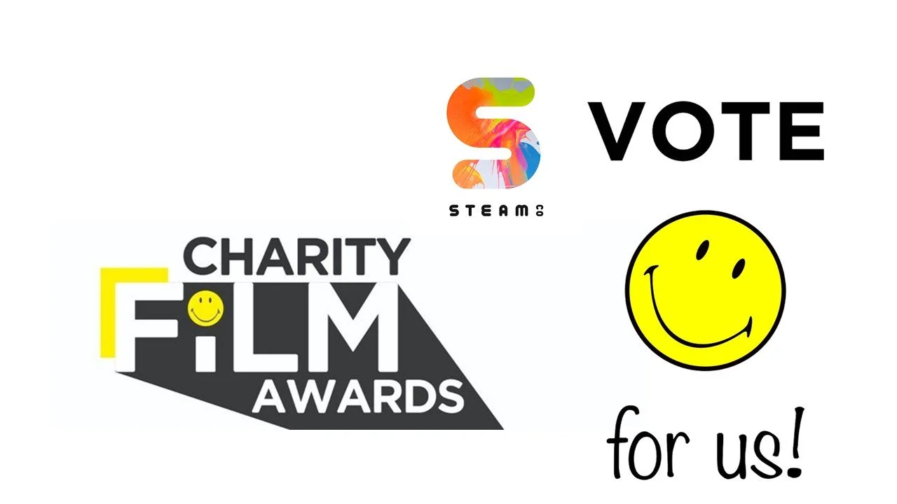 Be Happy - We Are. We've been shortlisted for a film award.