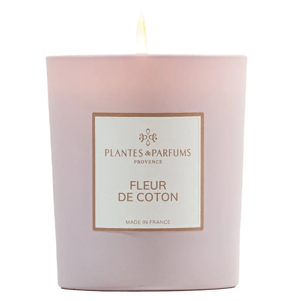 Plantes et Parfums Cotton Flower candle — Little Paris Store