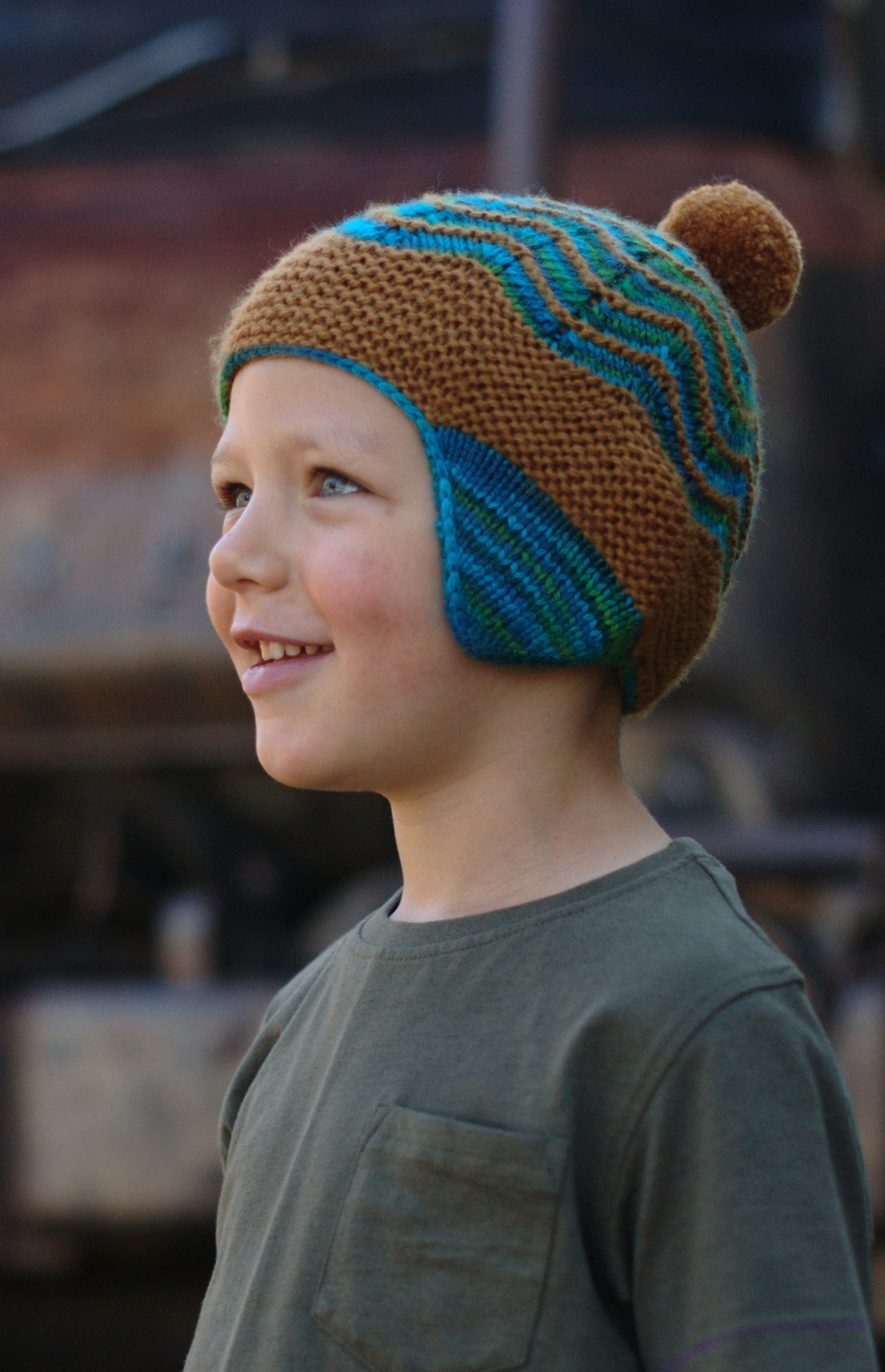 Selkie chullo Hat knitting pattern