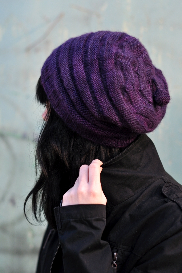 Alveare slouchy Hat pattern