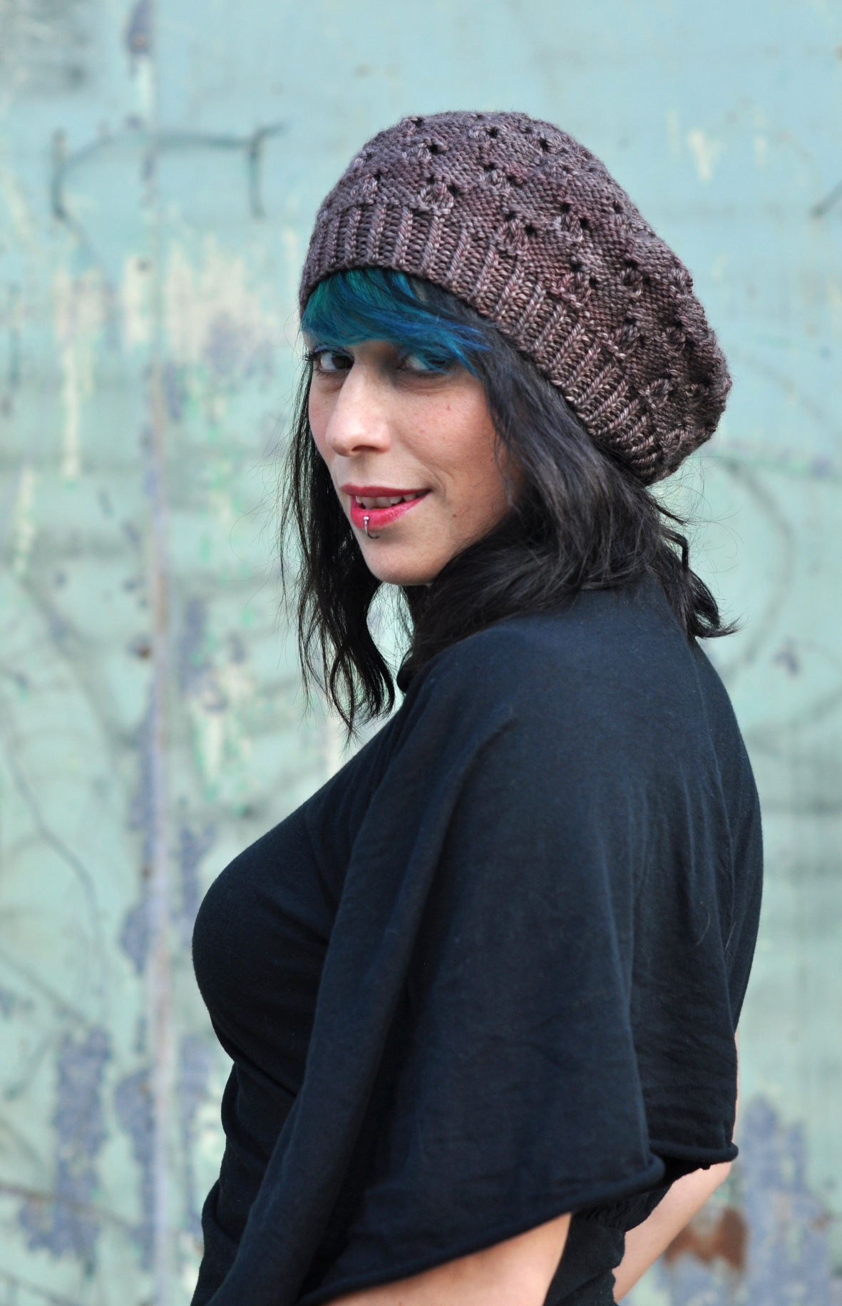 Banksia beret knitting pattern