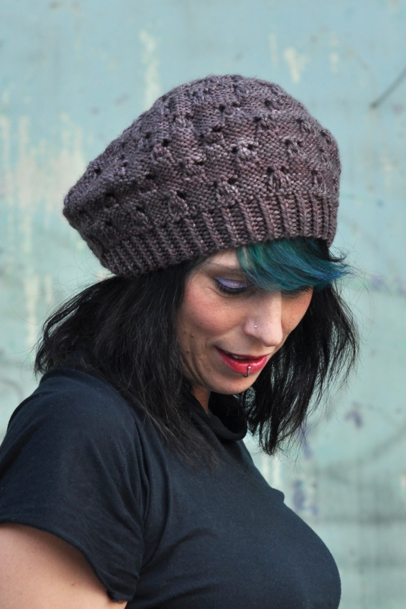 Banksia beret knitting pattern