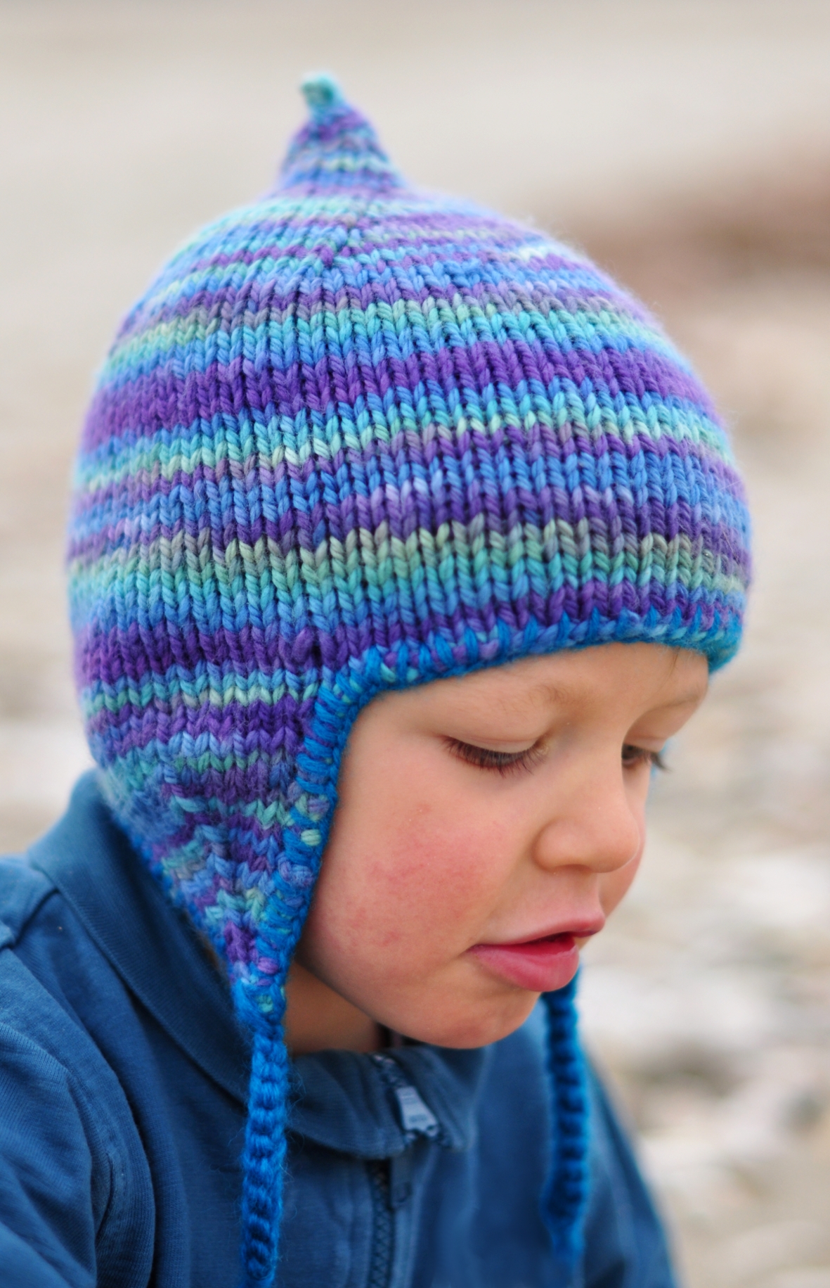 Bimple pixie chullo Hat knitting pattern