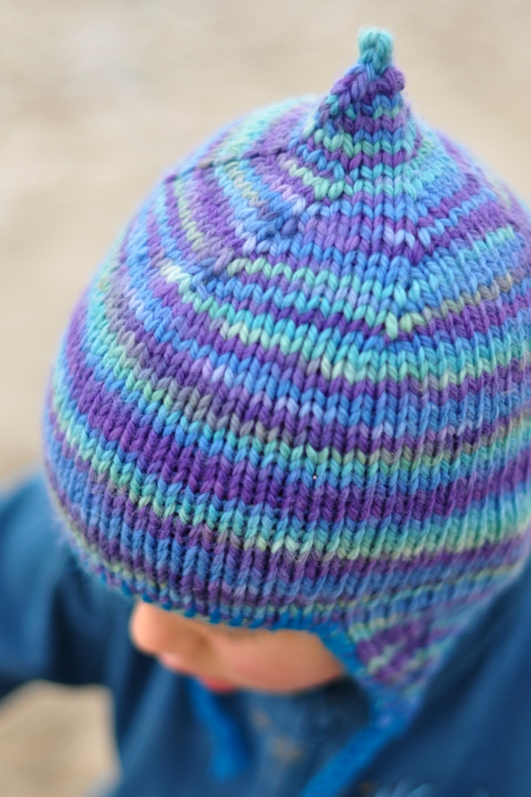 Bimple pixie chullo Hat knitting pattern