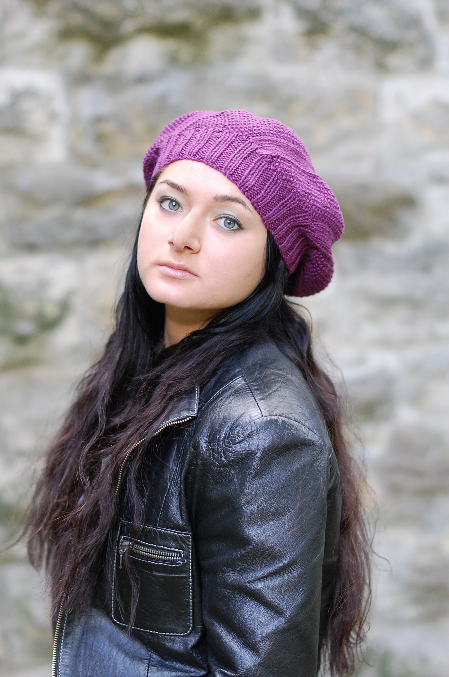 Coldharbour Twist beret knitting pattern