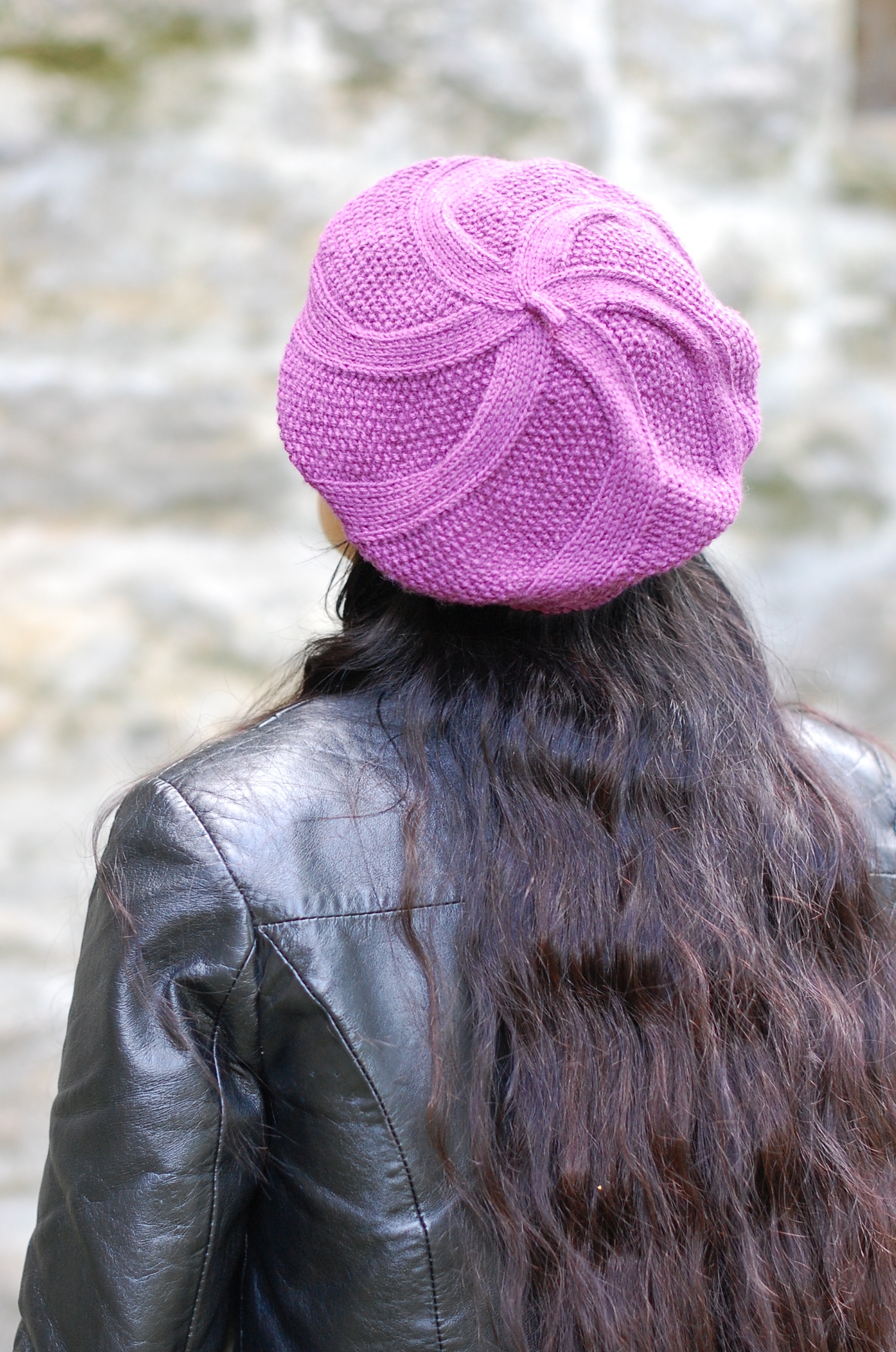 Coldharbour Twist beret knitting pattern