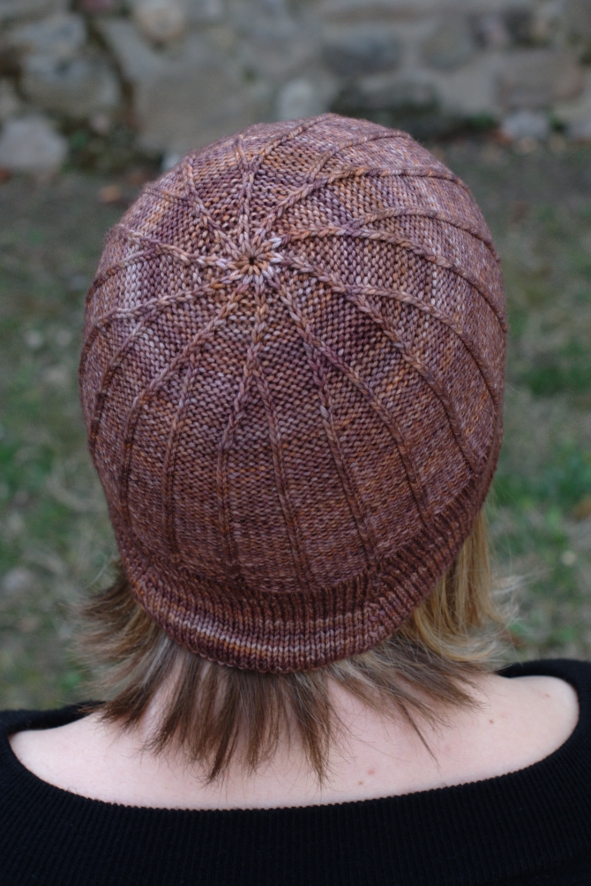 Corbelle brimmed Hat knitting pattern