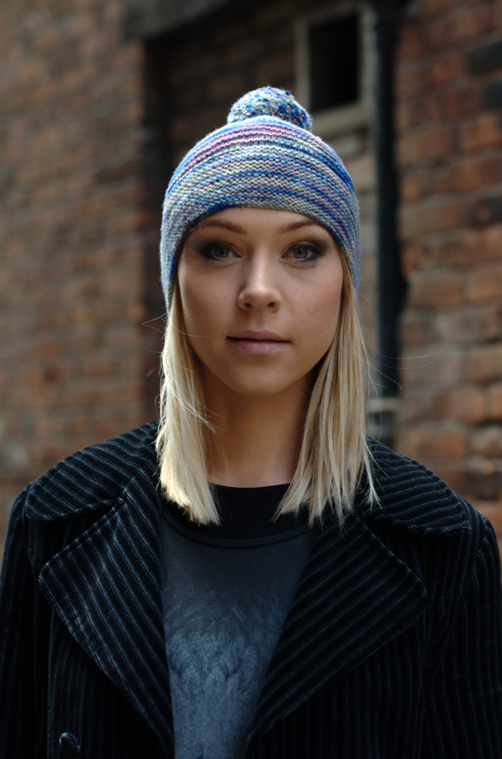 Cornice chullo Hat knitting pattern