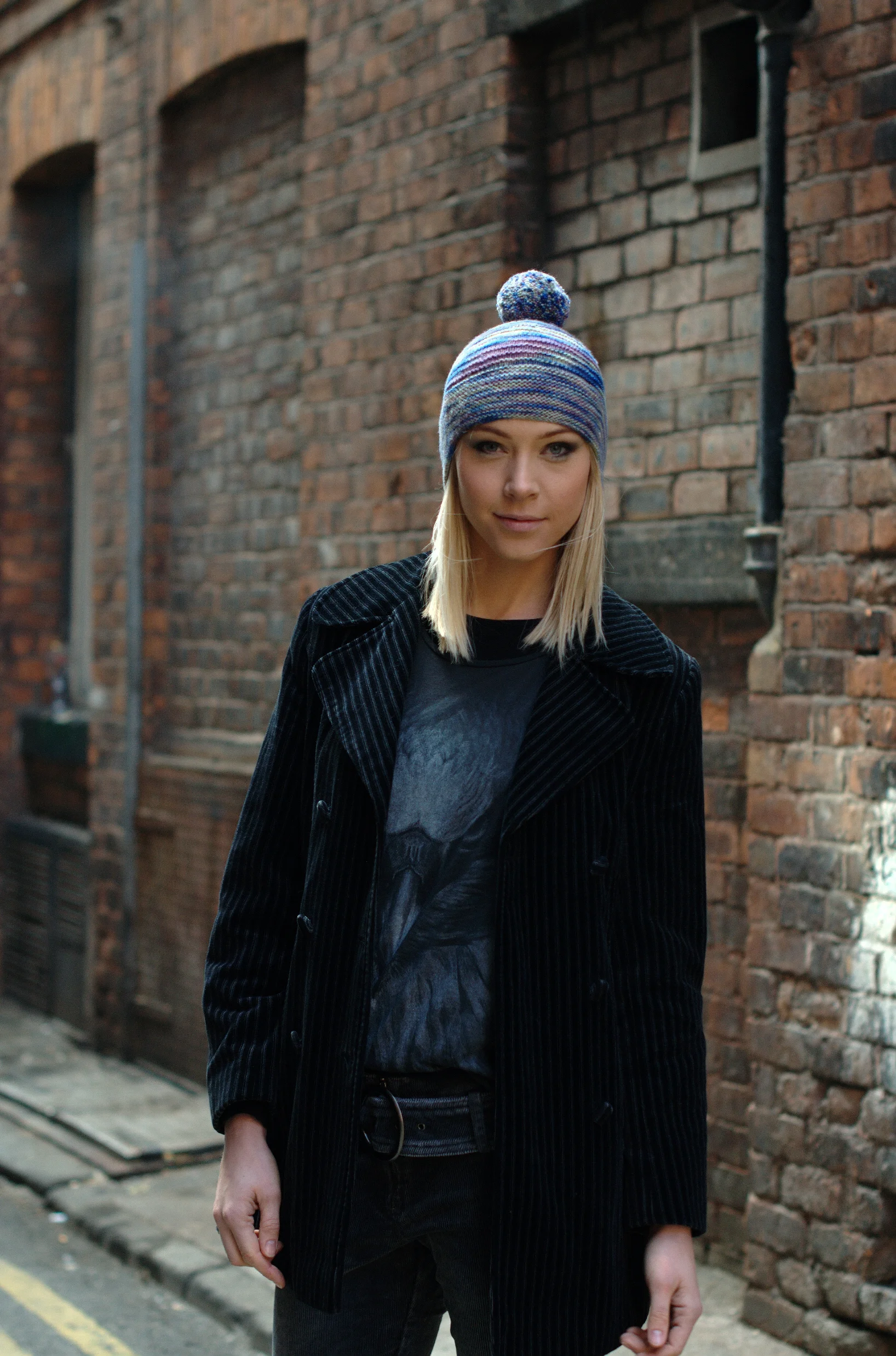Cornice chullo Hat knitting pattern
