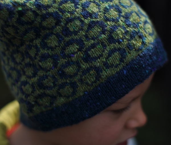 Elfdans fairisle Hat knitting pattern