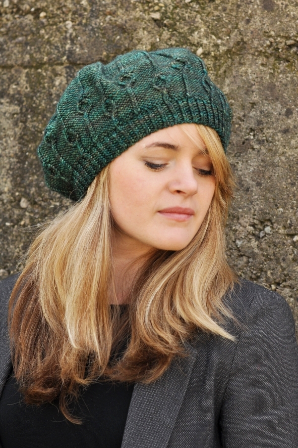 Erica brimmed Hat knitting pattern