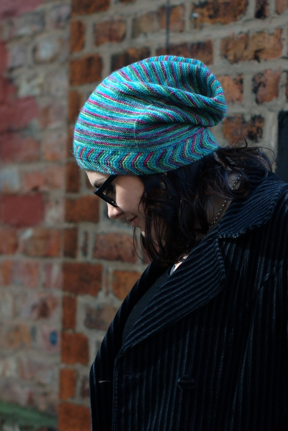 Gallone slouchy Hat knitting pattern