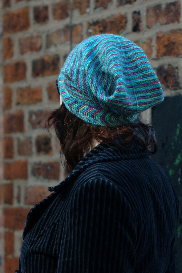 Gallone slouchy Hat knitting pattern