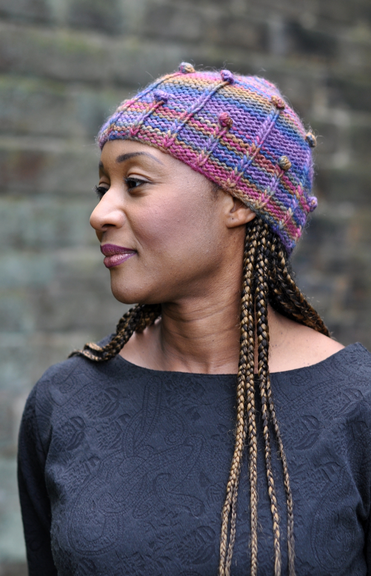 Giostra Hat hand knitting pattern 