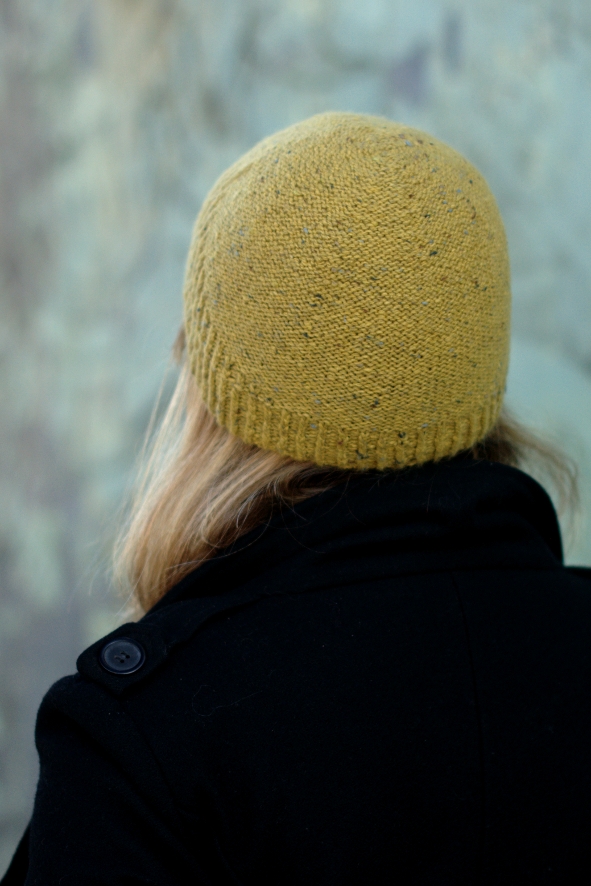 Half Theory beanie knitting pattern