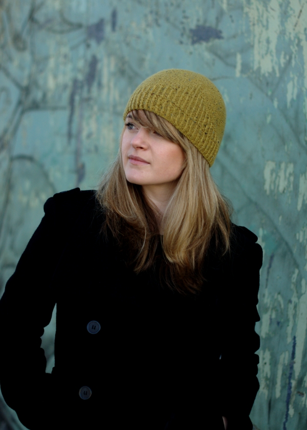 Half Theory beanie knitting pattern