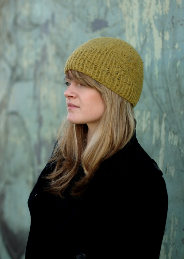 Half Theory beanie knitting pattern