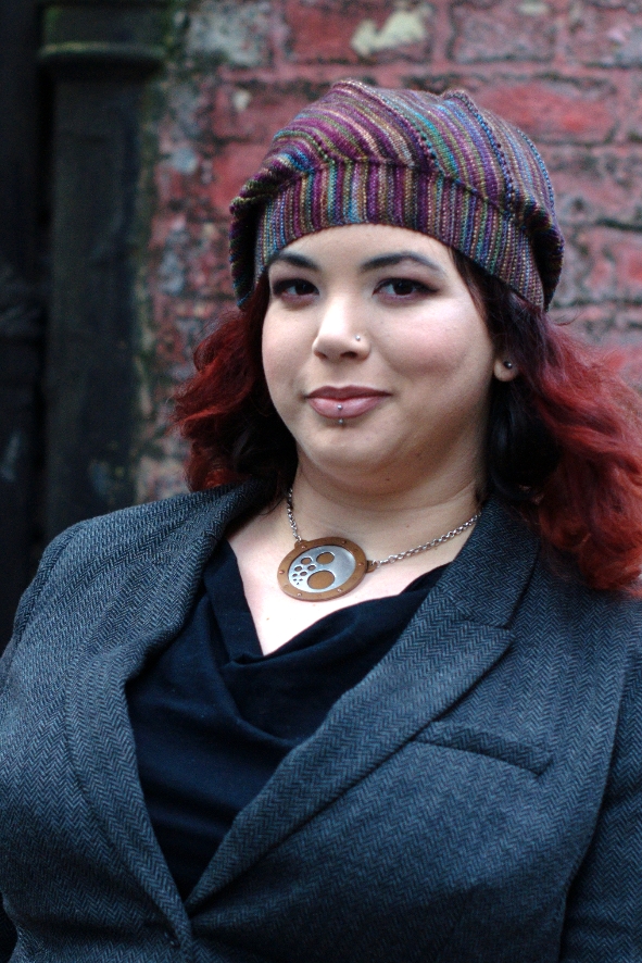 Lamitra slouchy sideways knit Hat pattern