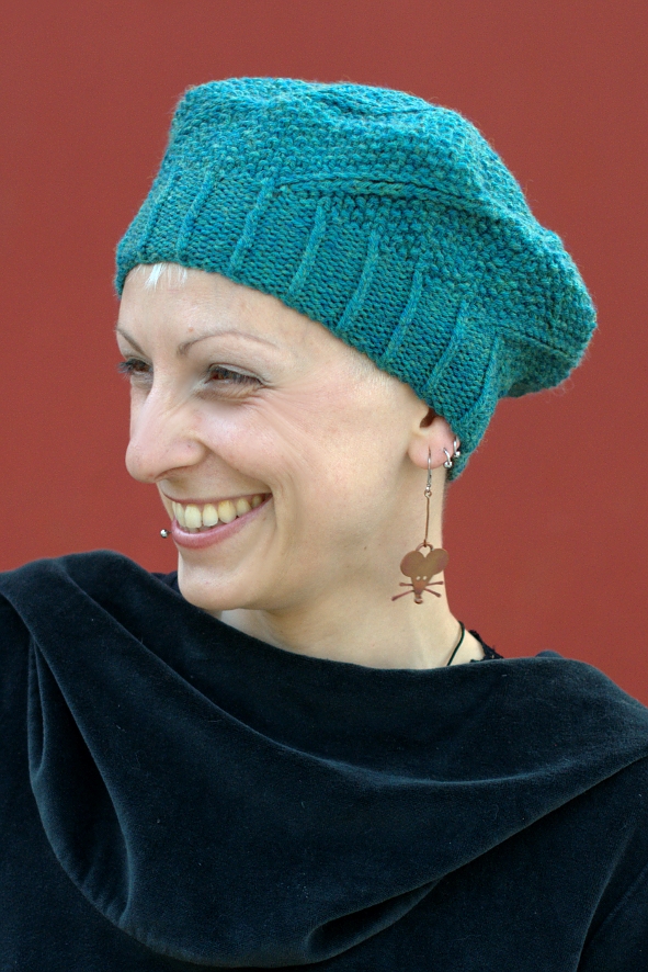 Limerick spiral beret knitting pattern